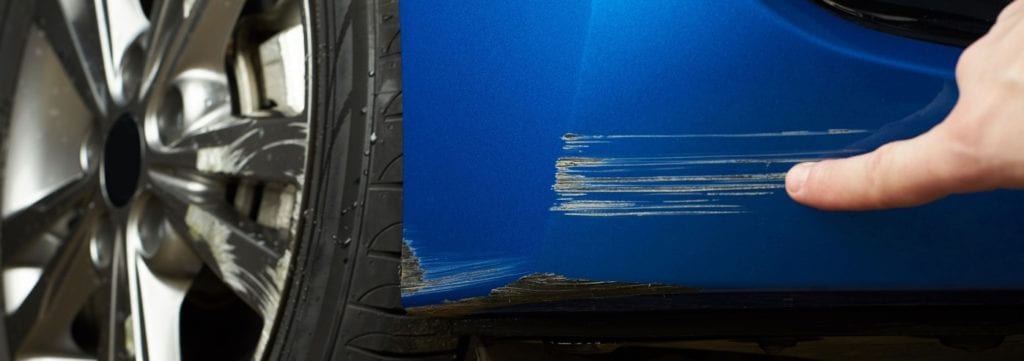 Auto scratch repair 