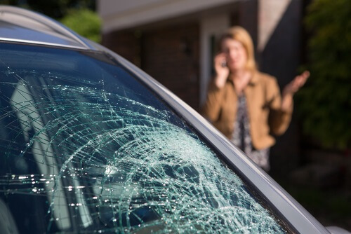 windshield crack